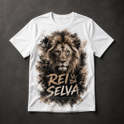 Camiseta Leão Poder