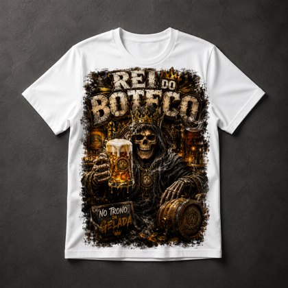 Camiseta Rei do Boteco