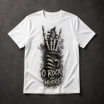 Camiseta Rock Eterno