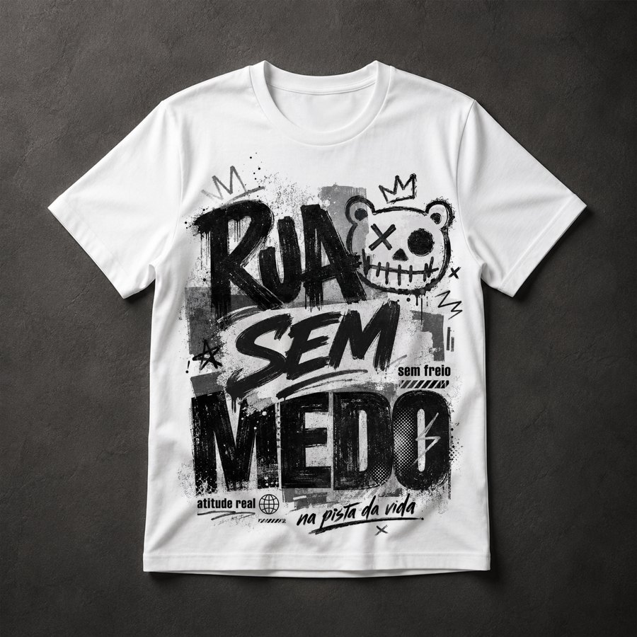 Camiseta streetwear urbano