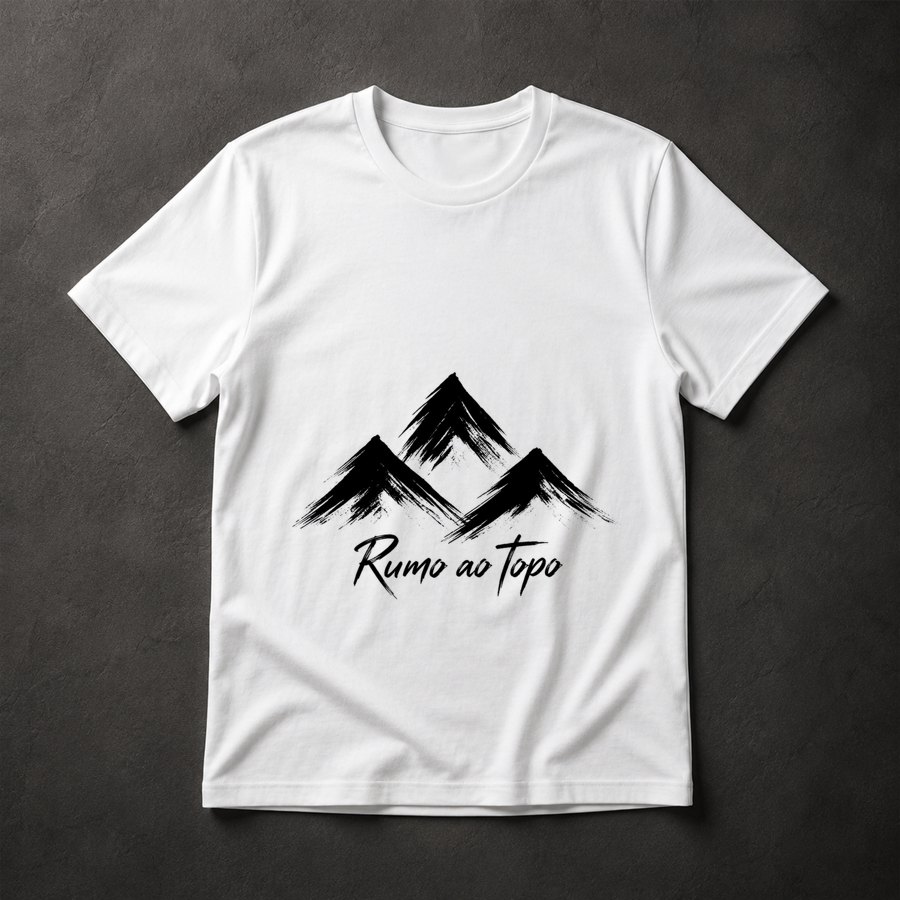 Camiseta Rumo ao Topo