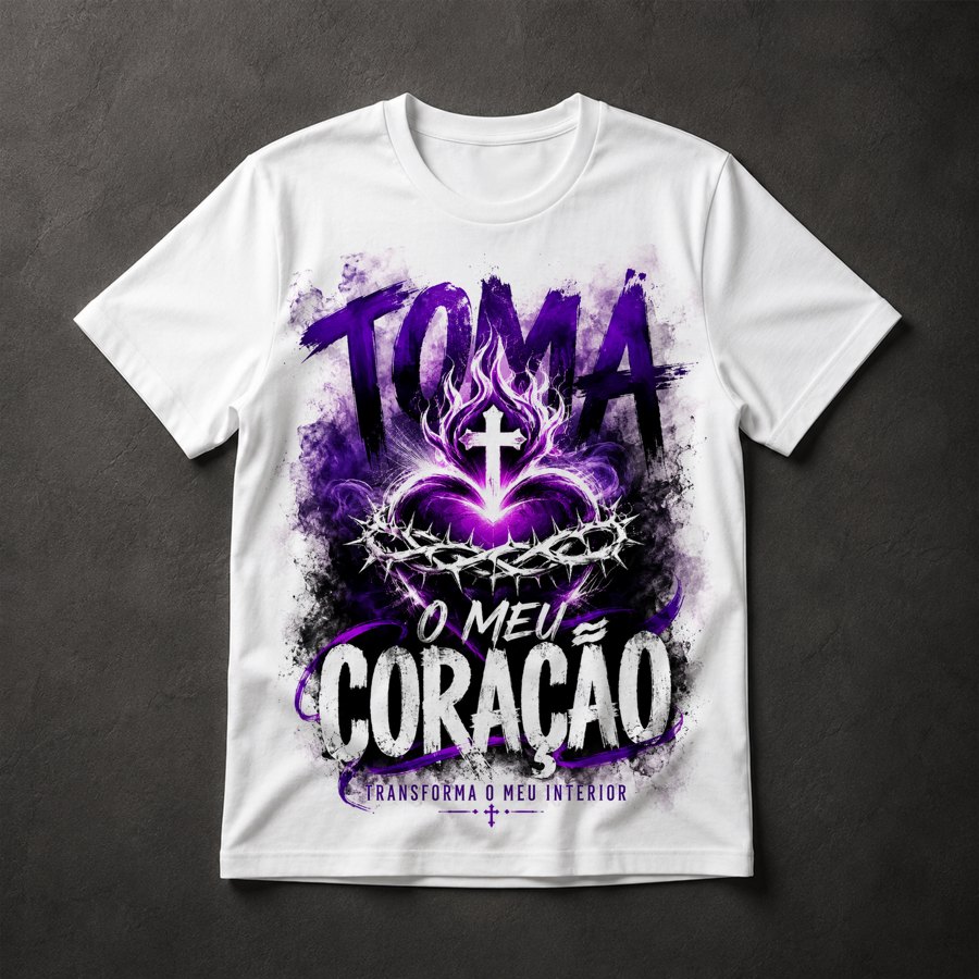 Camiseta Sagrado Coração