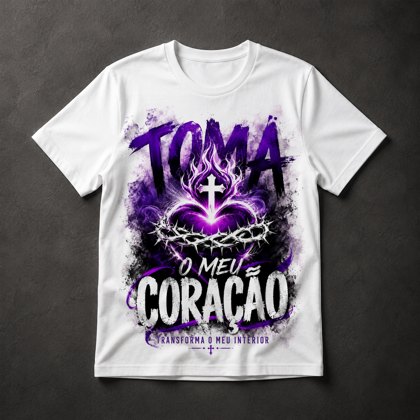 Camiseta Sagrado Coração