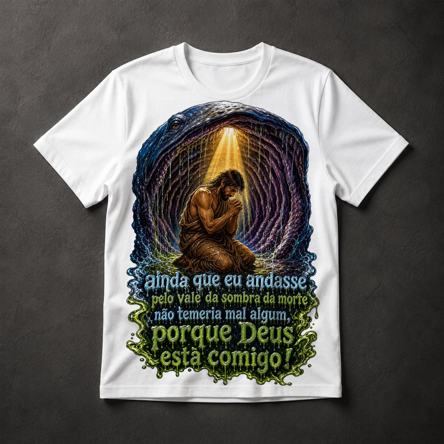 Camiseta Salmo 23 Oração