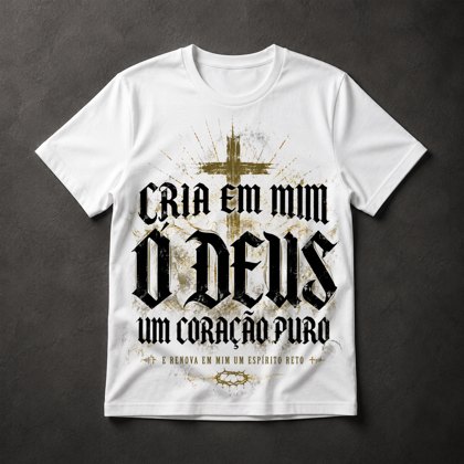 Camiseta Salmo Religioso