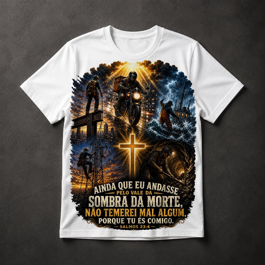 Camiseta Salmos 23:4