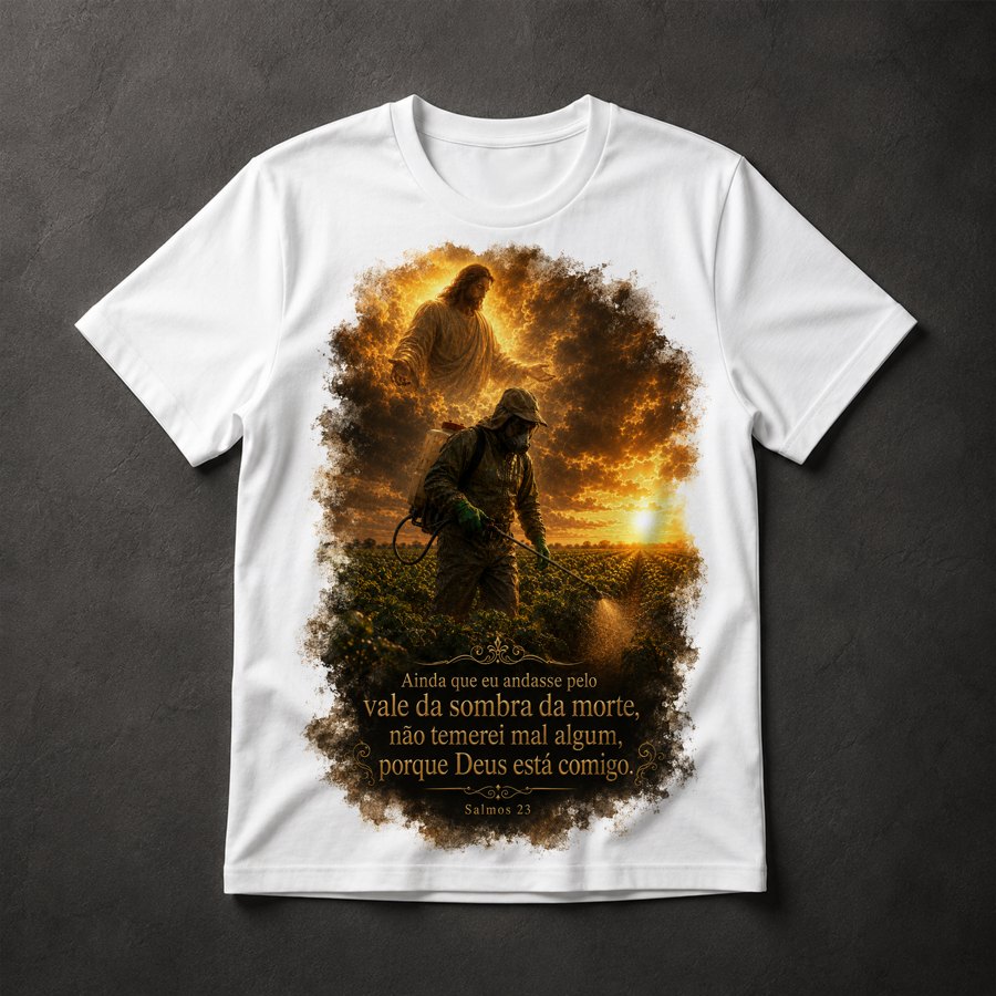 Camiseta Salmos 23 Agricultor