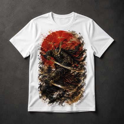 Camiseta Samurai Guerreiro