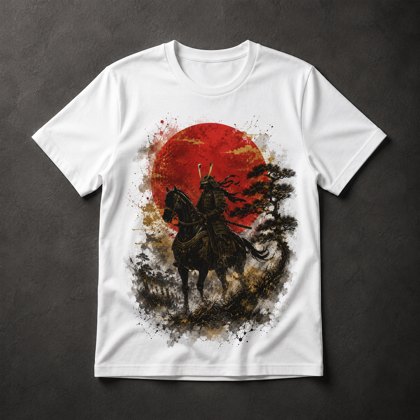 Camiseta Samurai Guerreiro
