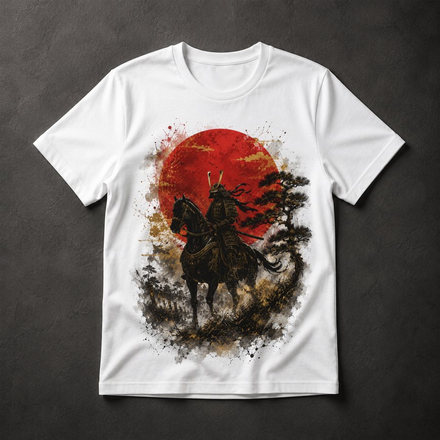 Camiseta Samurai Guerreiro
