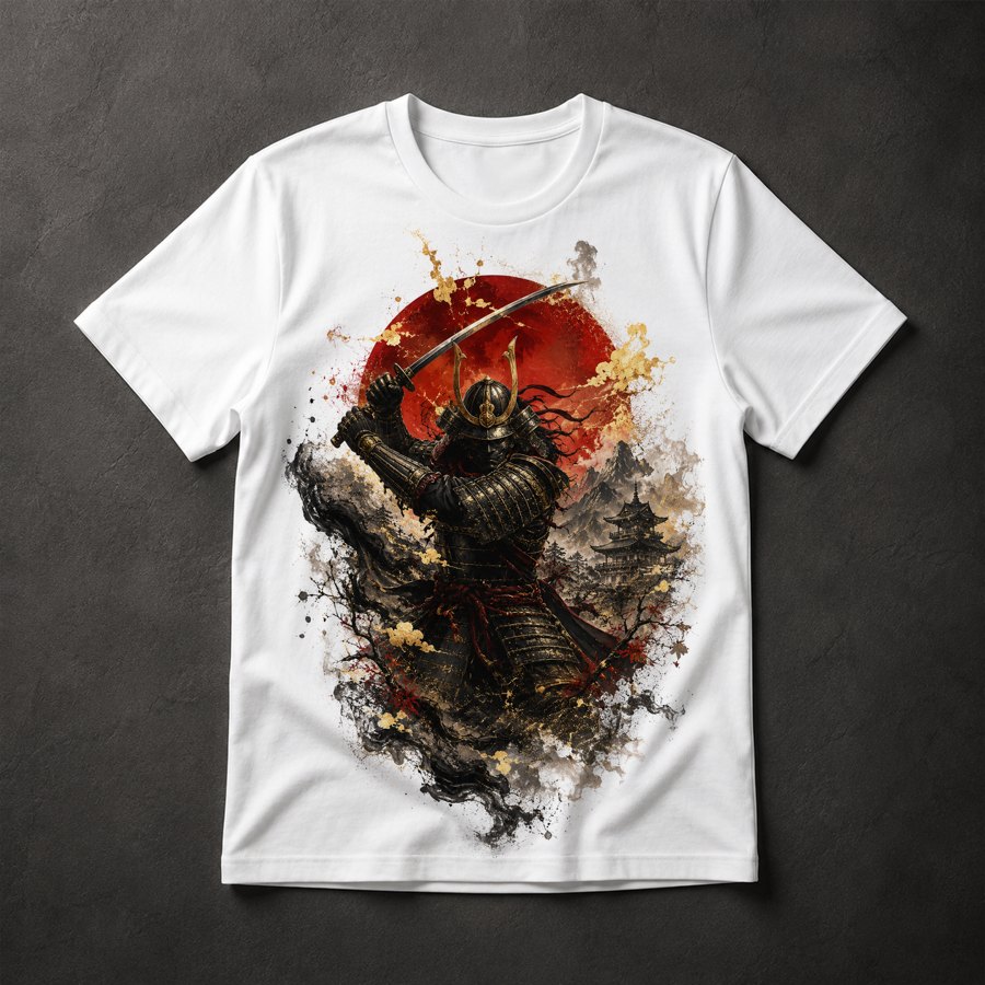 Camiseta Samurai Guerreiro