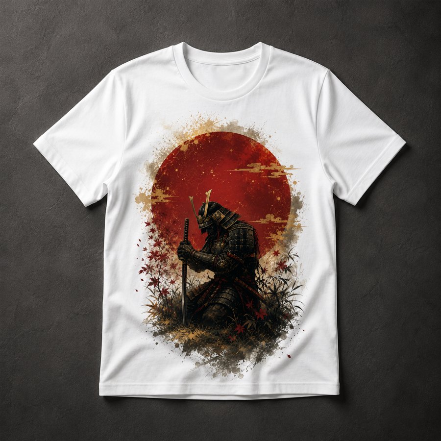 Camiseta Samurai Japonês