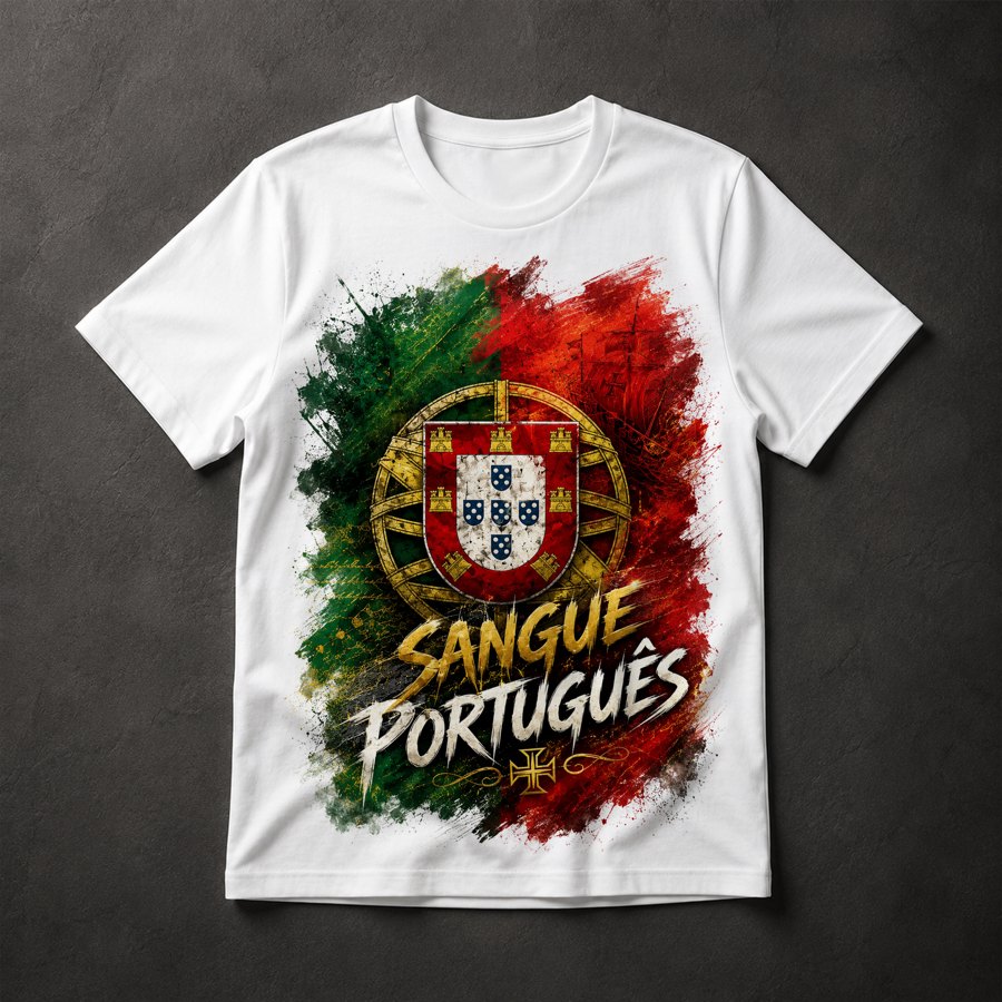 Camiseta Sangue Português