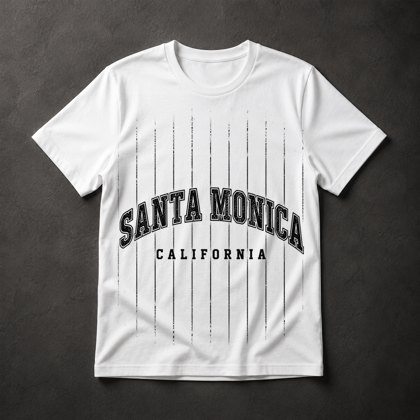 Camiseta Santa Monica California