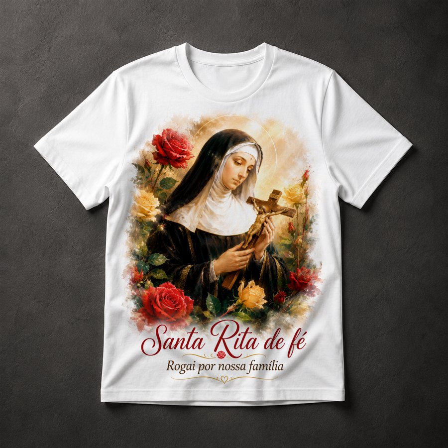 Camiseta Santa Rita de Fé