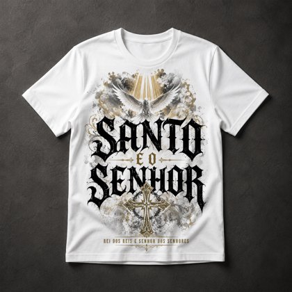 Camiseta Santo Senhor