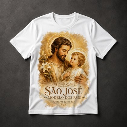 Camiseta São José Modelo dos Pais