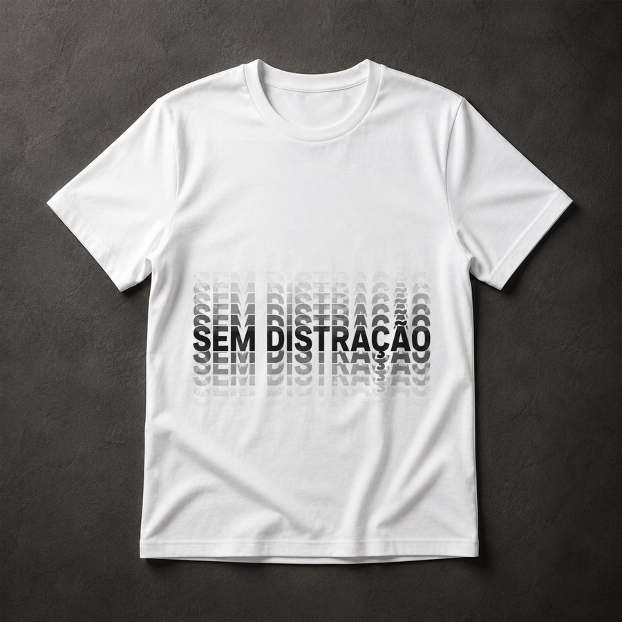 Camiseta Sem Distração