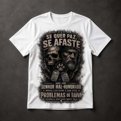 Camiseta Senhor Mal-Humorado