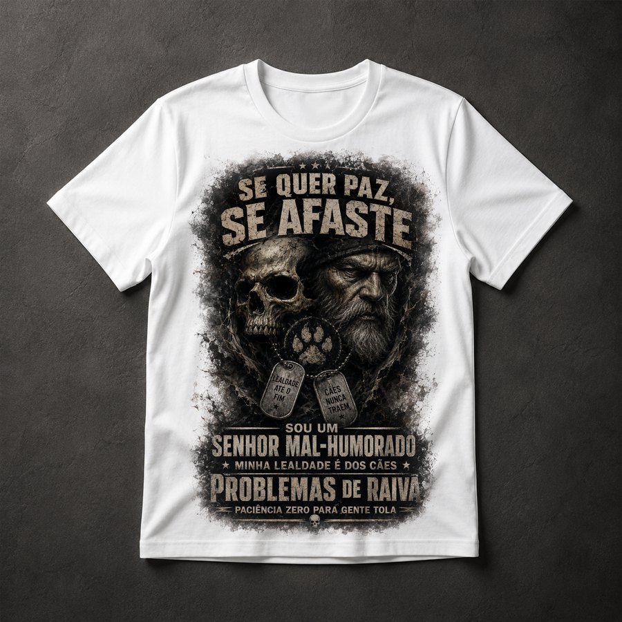 Camiseta Senhor Mal-Humorado