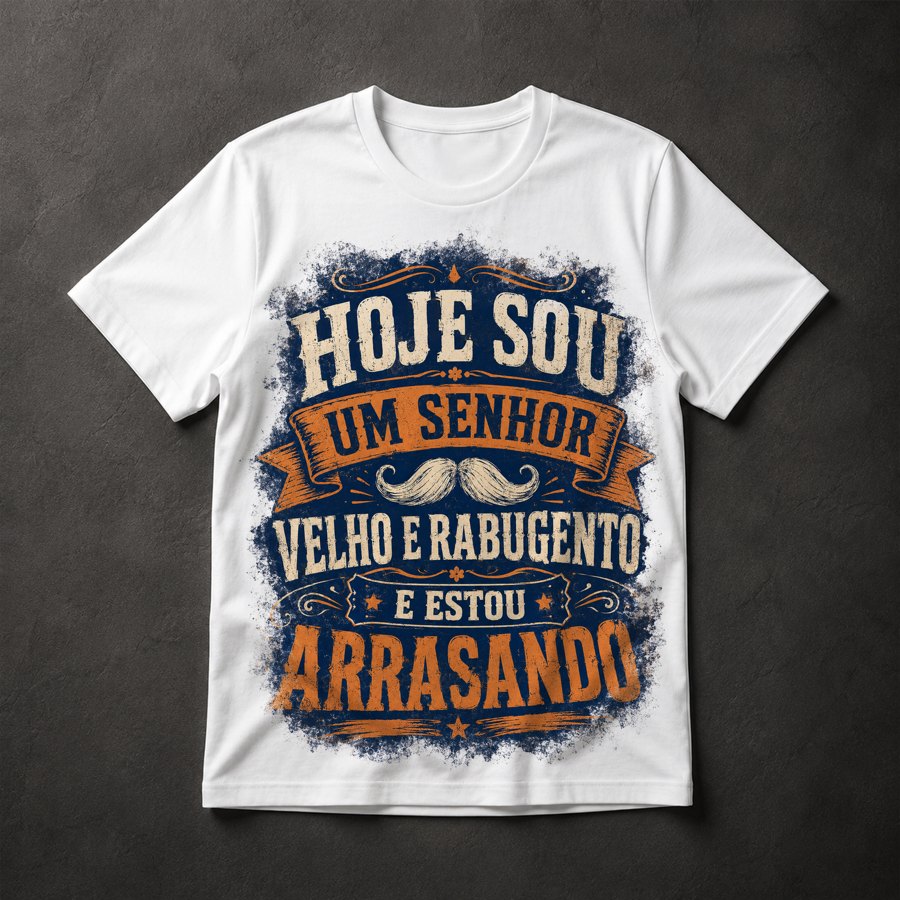 Camiseta Senhor Rabugento