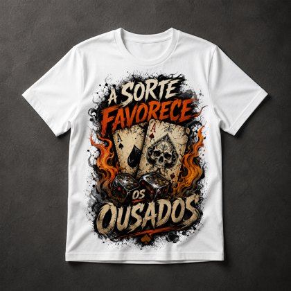 Camiseta Sorte Ousados
