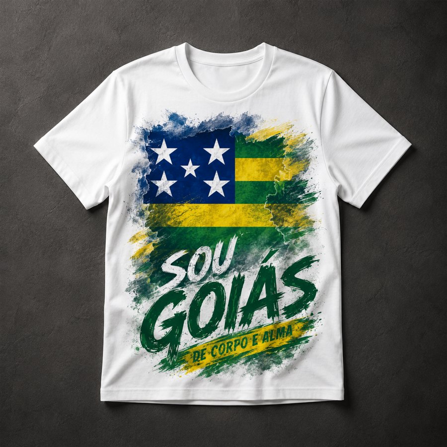 Camiseta Sou Goiás