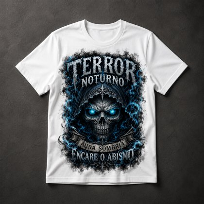 Camiseta Terror Noturno
