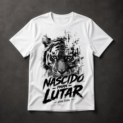 Camiseta Tigre Guerreiro