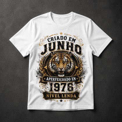 Camiseta Tigre Junho 1976