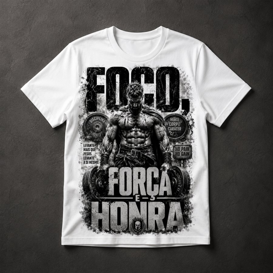 Camiseta Motivação fitness