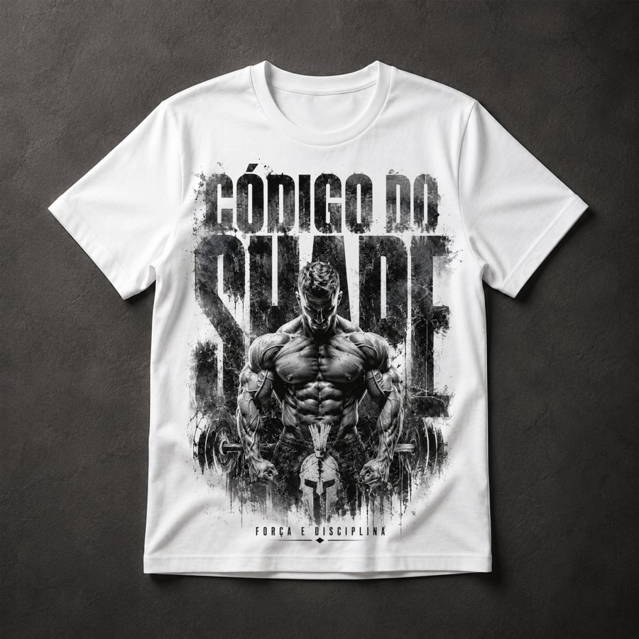 Camiseta Fitness Motivacional