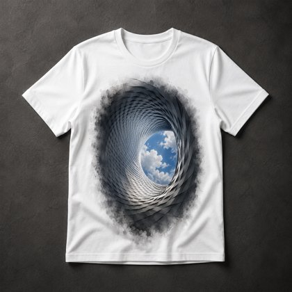 Camiseta Túnel Arquitetônico