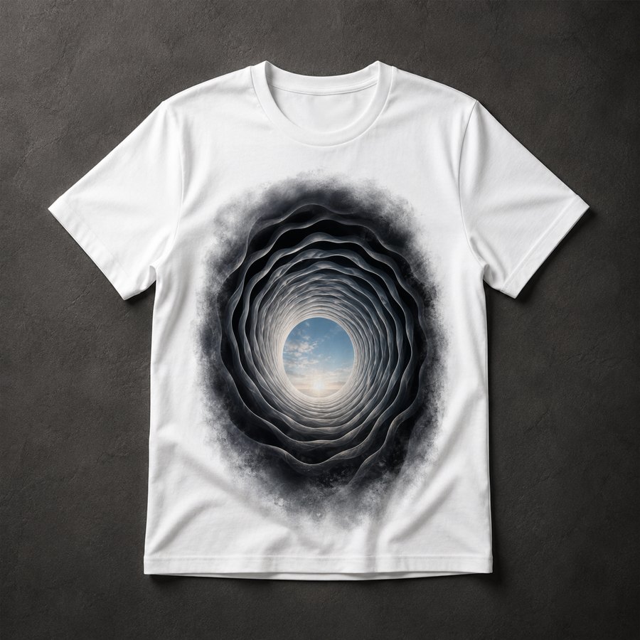 Camiseta Túnel Cósmico