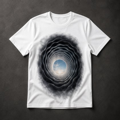 Camiseta Túnel Cósmico