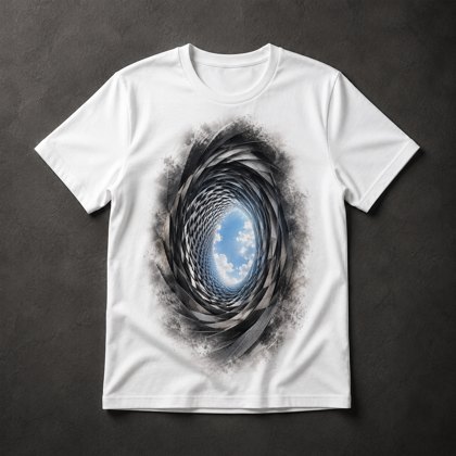Camiseta Túnel Espiral