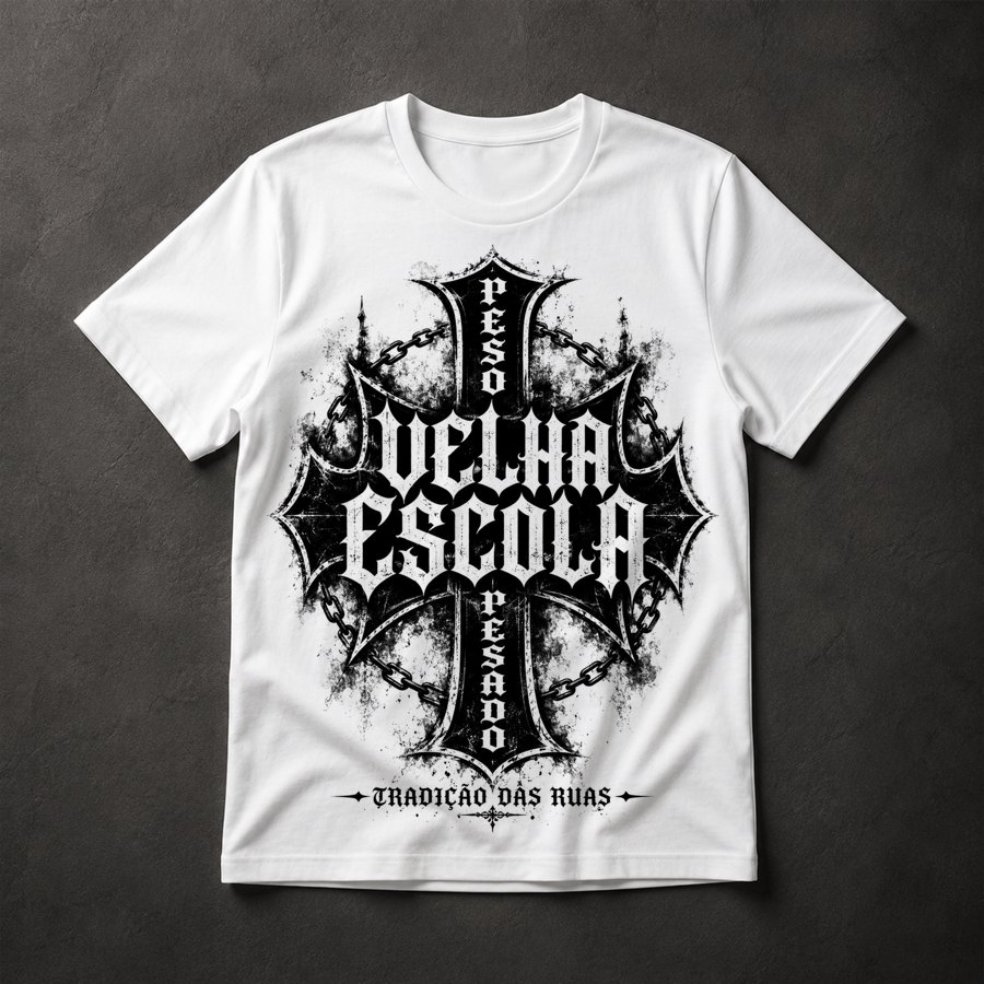 Camiseta Velha Escola
