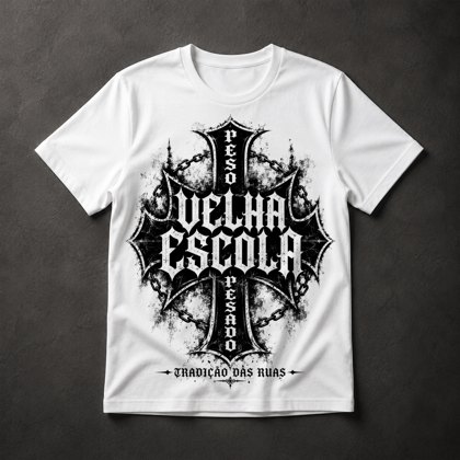 Camiseta Streetwear Rap