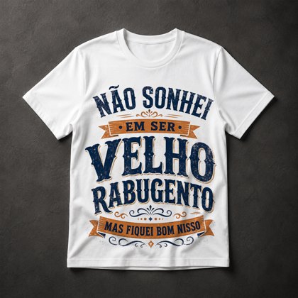 Camiseta Velho Rabugento