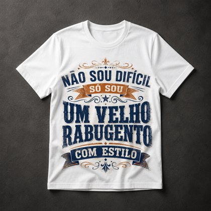 Camiseta Velho Rabugento