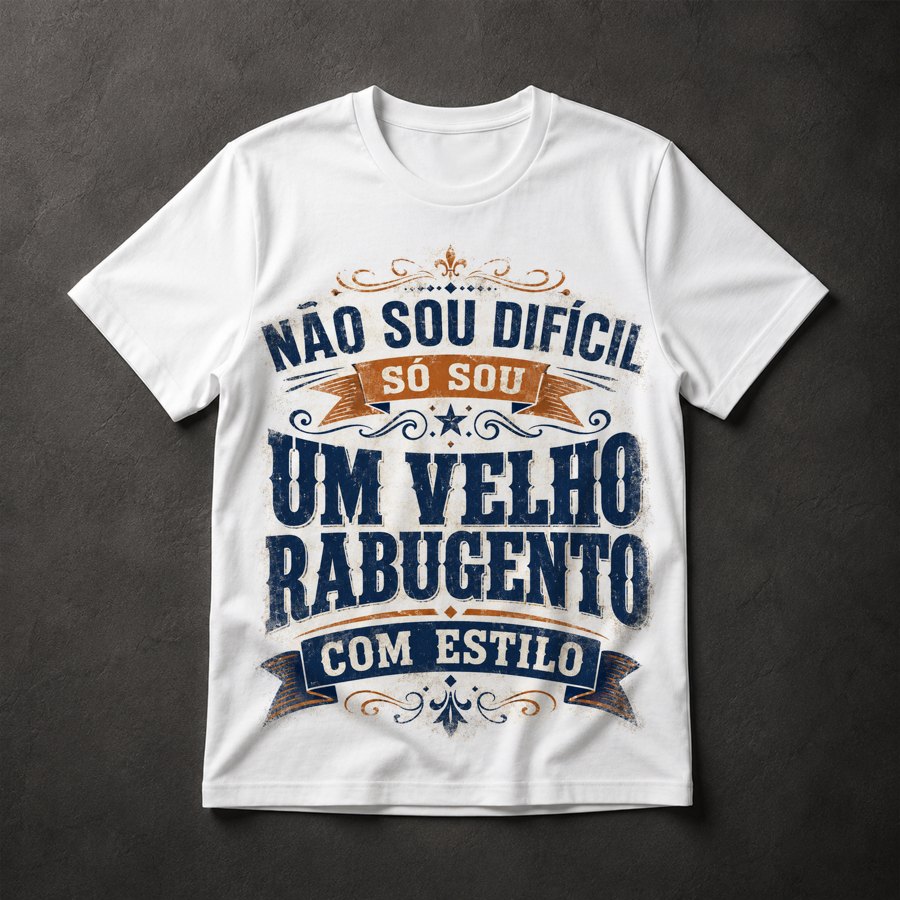 Camiseta Velho Rabugento
