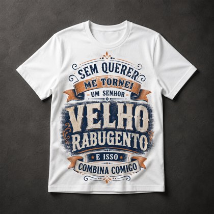 Camiseta Velho Rabugento