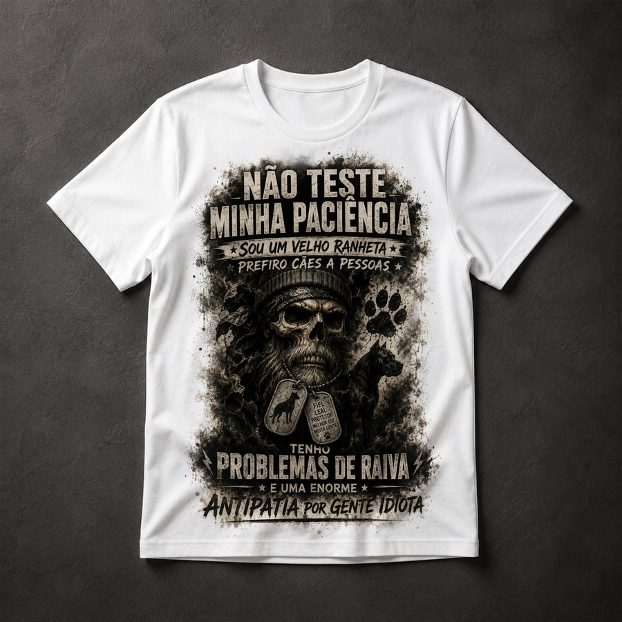 Camiseta Velho Ranheta