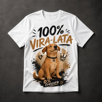Camiseta Vira-Lata Caramelo