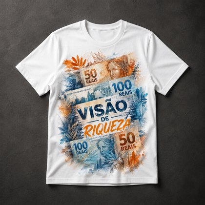 Camiseta Visão de Riqueza