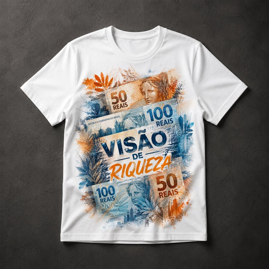 Camiseta Visão de Riqueza