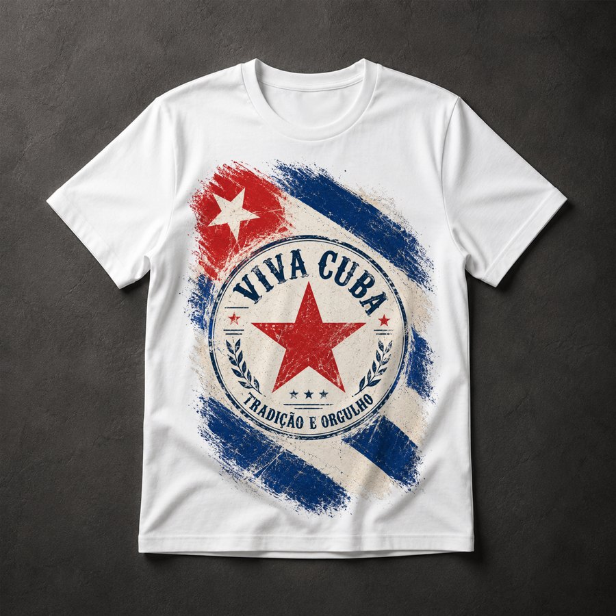 Camiseta Cuba Patriotismo
