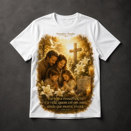 Camiseta Finados Cristão