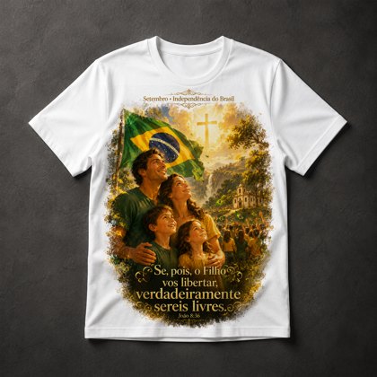 Camiseta Patriota Cristão
