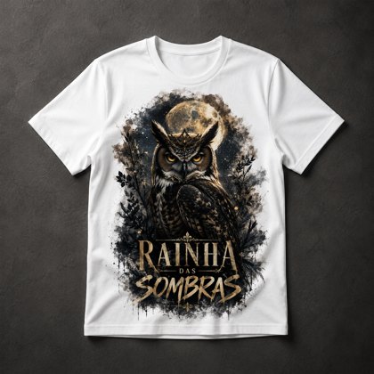 Camiseta Coruja Mística